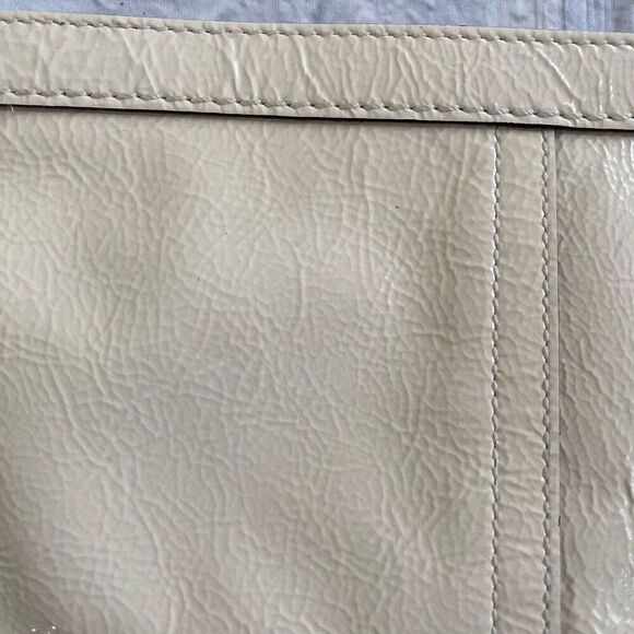 Coach wristlet zipper close clutch purse white 10.5”x5.5” - Picture 10 of 12